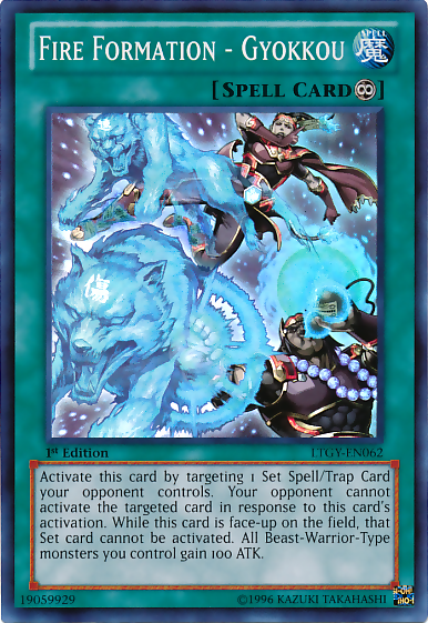 Fire Formation - Gyokkou [LTGY-EN062] Super Rare Yu-Gi-Oh!