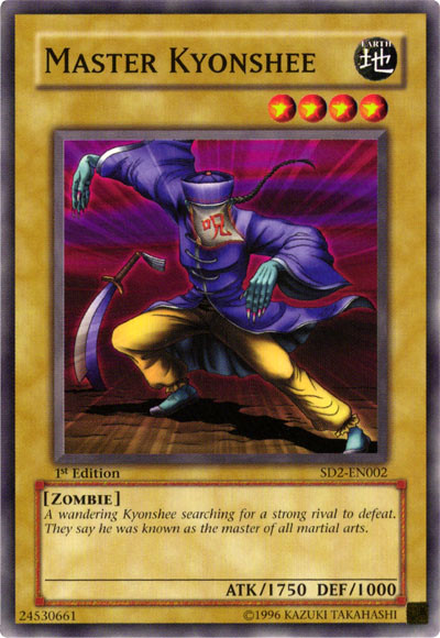 Master Kyonshee [SD2-EN002] Common Yu-Gi-Oh!