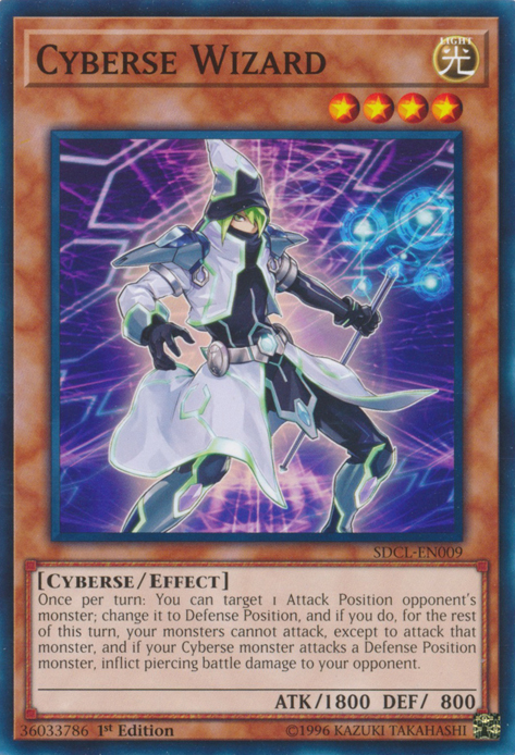 Cyberse Wizard [SDCL-EN009] Common Yu-Gi-Oh!