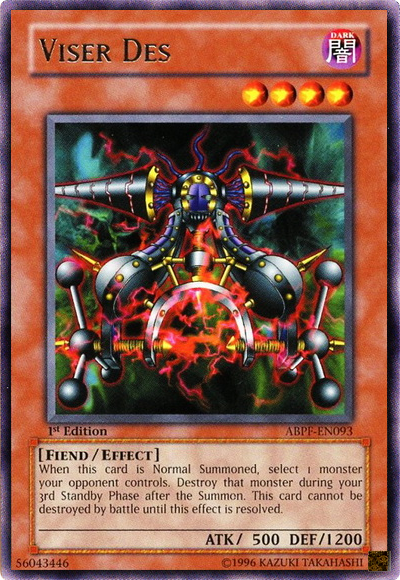 Viser Des [ABPF-EN093] Rare Yu-Gi-Oh!