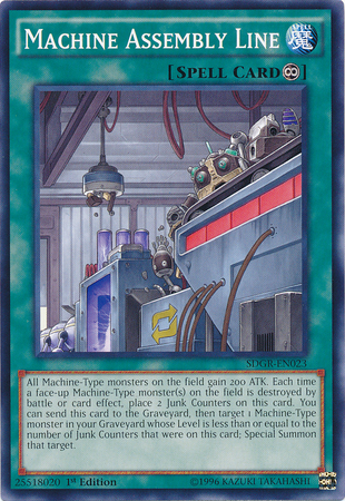 Machine Assembly Line [SDGR-EN023] Common Yu-Gi-Oh!