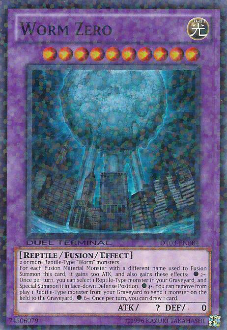 Worm Zero [DT03-EN084] Super Rare Yu-Gi-Oh!