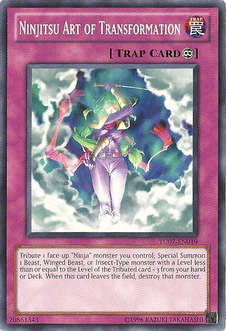 Ninjitsu Art of Transformation [TU07-EN019] Common Yu-Gi-Oh!