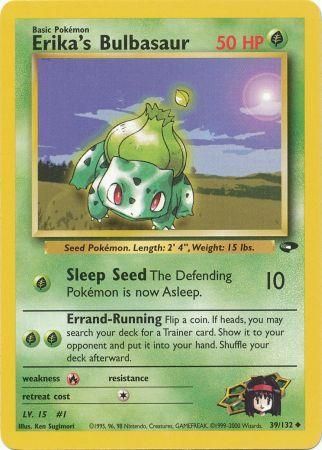 Erika's Bulbasaur (39/132) [Gym Challenge Unlimited] Pokémon
