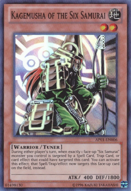 Kagemusha of the Six Samurai [AP01-EN006] Super Rare Yu-Gi-Oh!