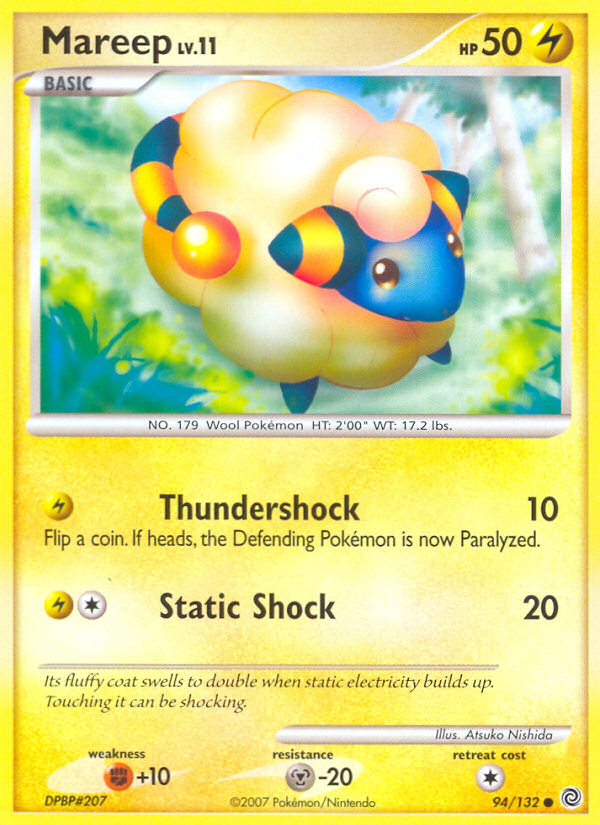 Mareep (94/132) [Diamond & Pearl: Secret Wonders] Pokémon