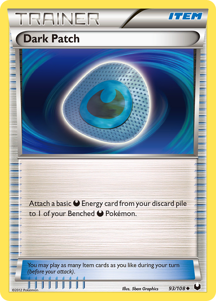 Dark Patch (93/108) [Black & White: Dark Explorers] Pokémon