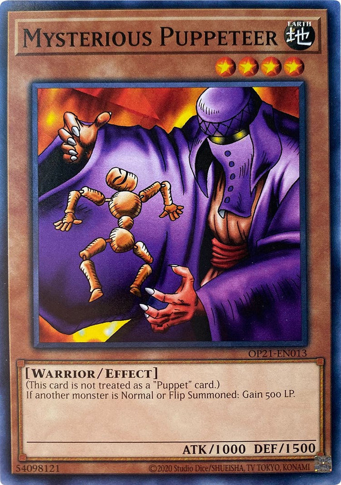 Mysterious Puppeteer [OP21-EN013] Common Yu-Gi-Oh!
