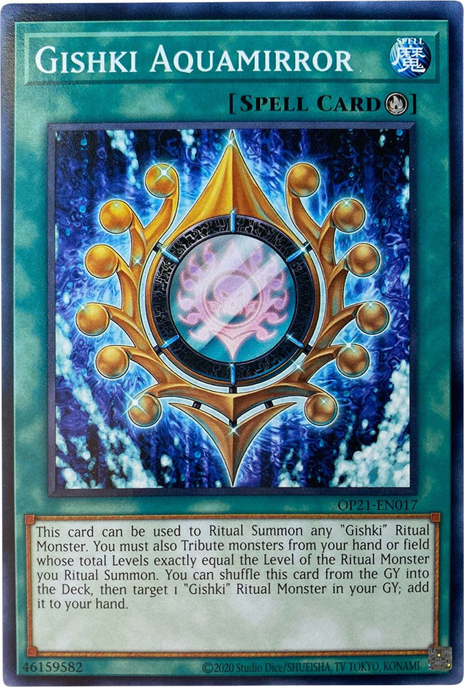 Gishki Aquamirror [OP21-EN017] Common Yu-Gi-Oh!