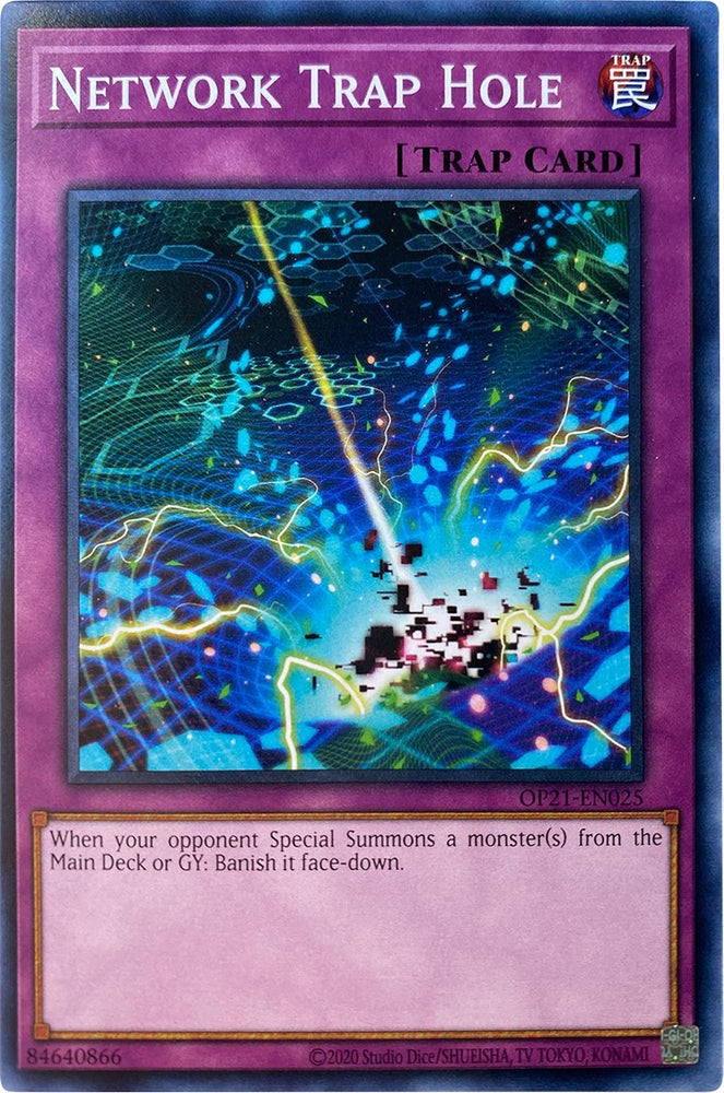 Network Trap Hole [OP21-EN025] Common Yu-Gi-Oh!