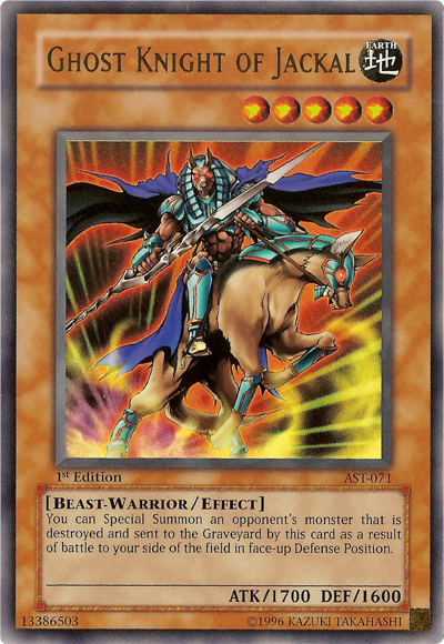Ghost Knight of Jackal [AST-071] Ultra Rare Yu-Gi-Oh!