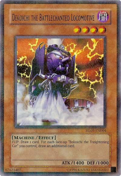 Dekoichi the Battlechanted Locomotive [HL05-EN004] Parallel Rare Yu-Gi-Oh!