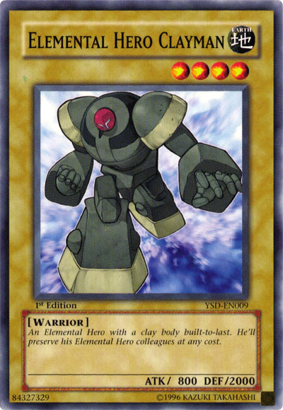 Elemental Hero Clayman [YSD-EN009] Common Yu-Gi-Oh!