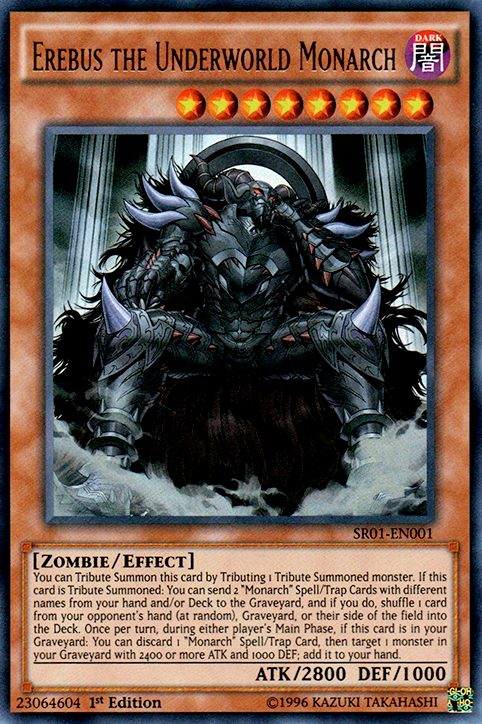 Erebus the Underworld Monarch [SR01-EN001] Ultra Rare Yu-Gi-Oh!