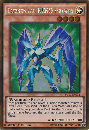 Elemental HERO Prisma [PGL2-EN072] Gold Rare Yu-Gi-Oh!