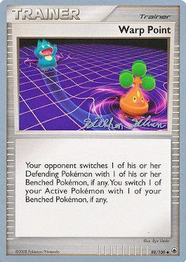 Warp Point (88/100) (Luxdrill - Stephen Silvestro) [World Championships 2009] Pokémon