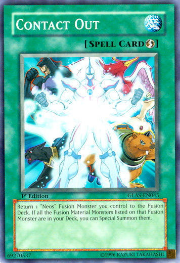 Contact Out [GLAS-EN045] Common Yu-Gi-Oh!
