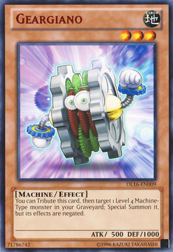 Geargiano (Red) [DL16-EN009] Rare Yu-Gi-Oh!