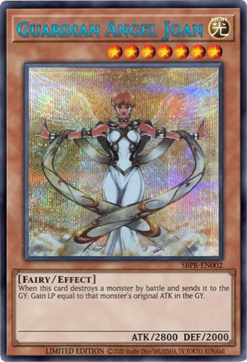 Guardian Angel Joan [SBPR-EN002] Secret Rare Yu-Gi-Oh!