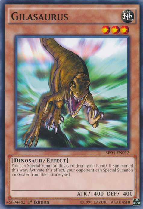 Gilasaurus [SR04-EN012] Common Yu-Gi-Oh!