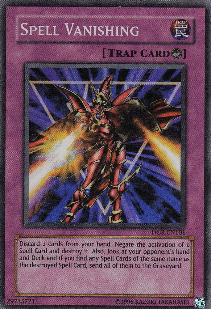 Spell Vanishing [DCR-EN101] Super Rare Yu-Gi-Oh!