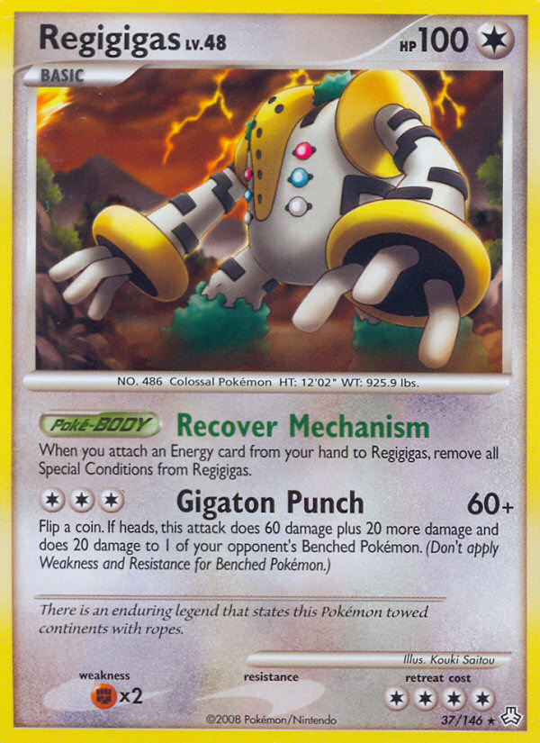 Regigigas (37/146) [Diamond & Pearl: Legends Awakened] Pokémon