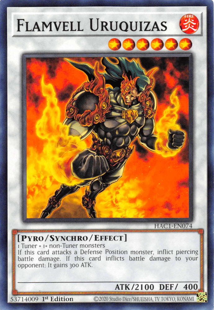 Flamvell Uruquizas [HAC1-EN074] Common Yu-Gi-Oh!
