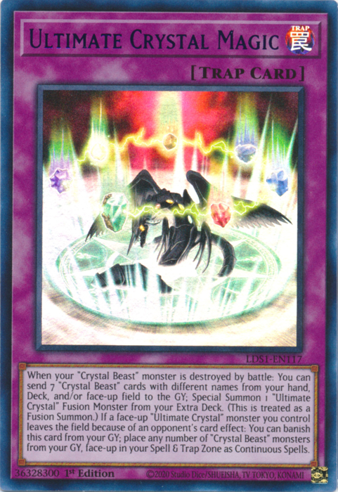 Ultimate Crystal Magic (Purple) [LDS1-EN117] Ultra Rare Yu-Gi-Oh!