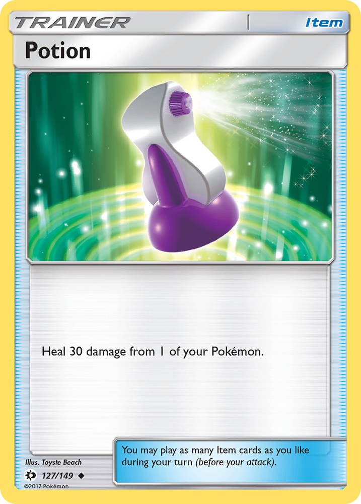 Potion (127/149) [Sun & Moon: Base Set] Pokémon