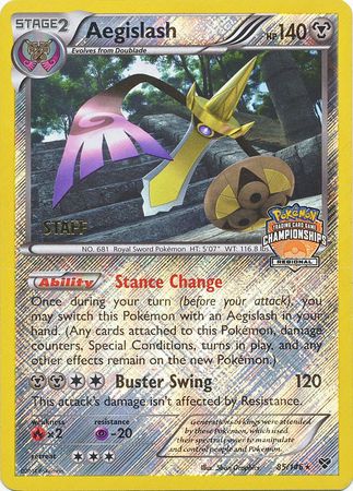 Aegislash (85/146) (Regional Championship Promo Staff) [XY: Base Set] Pokémon