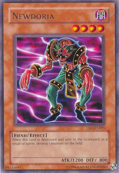 Newdoria [DR1-EN005] Rare Yu-Gi-Oh!