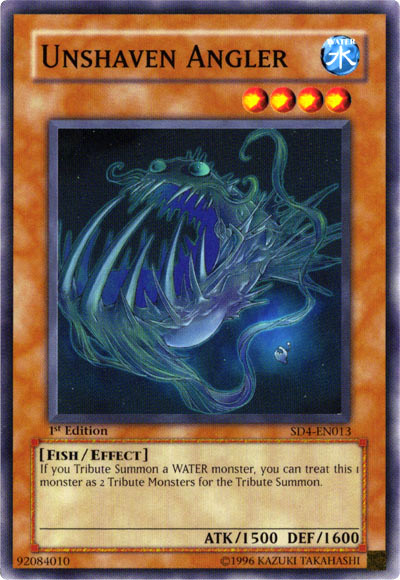 Unshaven Angler [SD4-EN013] Common Yu-Gi-Oh!