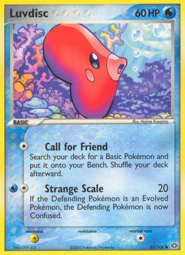 Luvdisc (53/106) [EX: Emerald] Pokémon