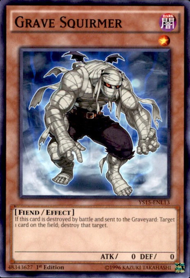 Grave Squirmer [YS15-ENL13] Common Yu-Gi-Oh!