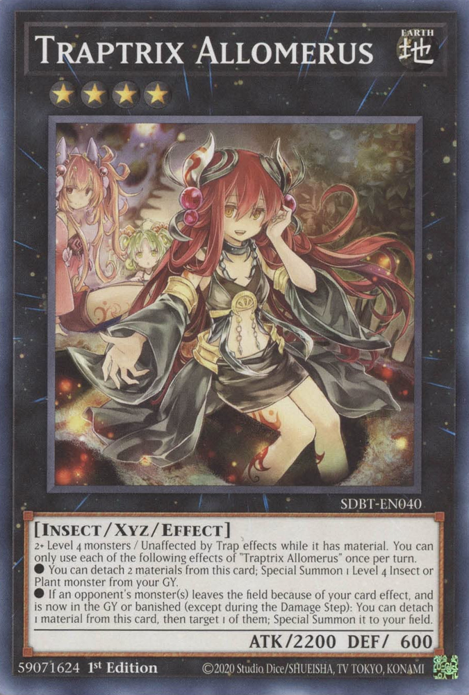 Traptrix Allomerus [SDBT-EN040] Common Yu-Gi-Oh!