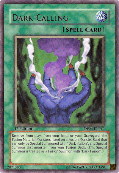 Dark Calling [DP06-EN019] Rare Yu-Gi-Oh!