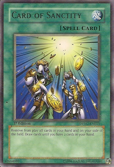 Card of Sanctity [DPYG-EN025] Rare Yu-Gi-Oh!