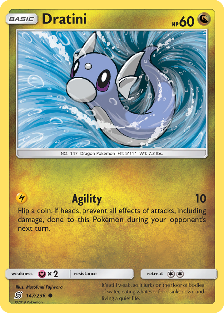 Dratini (147/236) [Sun & Moon: Unified Minds] Pokémon