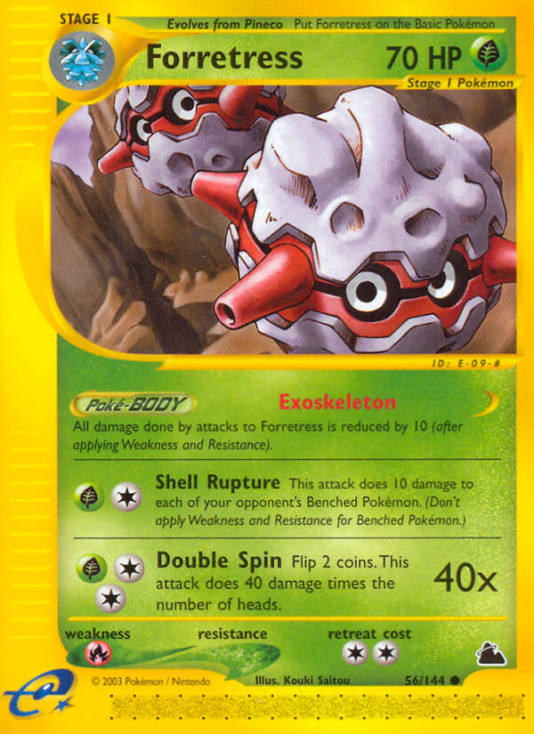 Forretress (56/144) [Skyridge] Pokémon