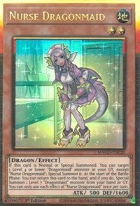 Nurse Dragonmaid [MAGO-EN020] Gold Rare Yu-Gi-Oh!