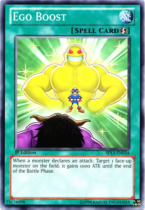Ego Boost [SP13-EN034] Common Yu-Gi-Oh!