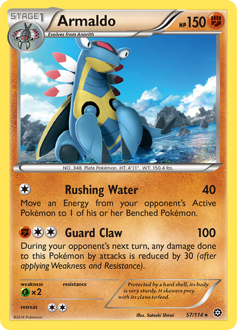 Armaldo (57/114) [XY: Steam Siege] Pokémon
