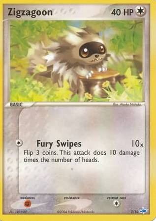 Zigzagoon (7/10) [EX: Trainer Kit - Latios] Pokémon