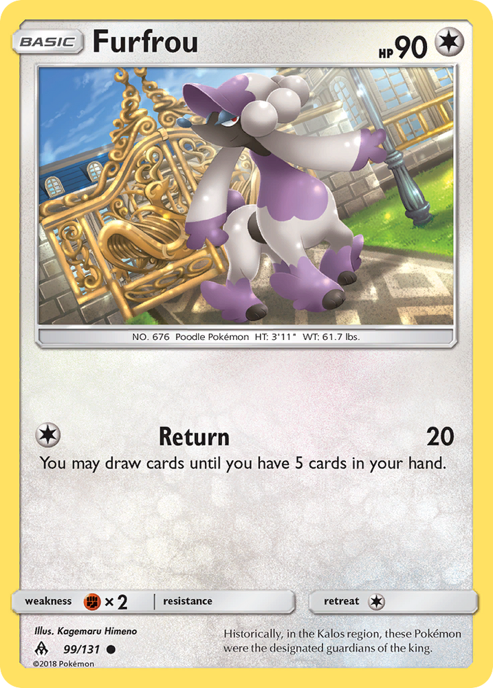 Furfrou (99/131) [Sun & Moon: Forbidden Light] Pokémon