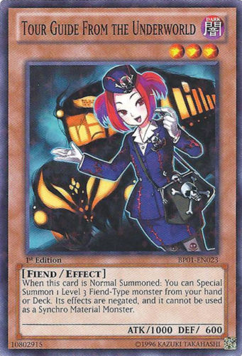 Tour Guide From the Underworld [BP01-EN023] Starfoil Rare Yu-Gi-Oh!