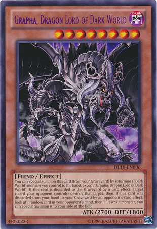 Grapha, Dragon Lord of Dark World (Purple) [DL18-EN006] Rare Yu-Gi-Oh!