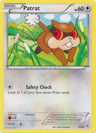 Patrat (17/30) [XY: Trainer Kit 1 - Bisharp] Pokémon