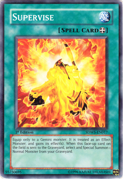 Supervise [SDWS-EN017] Common Yu-Gi-Oh!