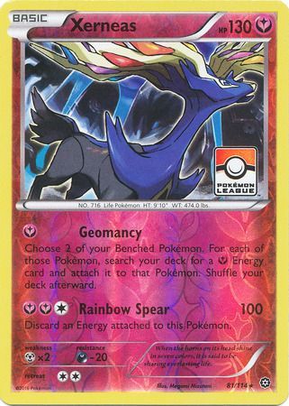 Xerneas (81/114) (Steam Siege League Promo) [XY: Steam Siege] Pokémon