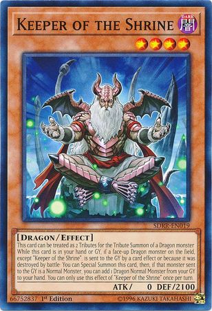 Keeper of the Shrine [SDRR-EN019] Common Yu-Gi-Oh!
